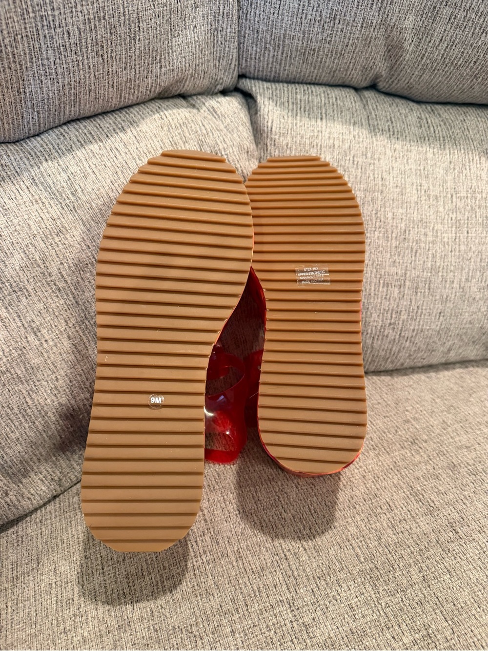 Sugar Thrillz TASTY TASTY CHERRY PIE JELLY PLATFORMS- Sz 9 - Picture 9 of 11